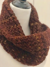 Hand Knit Cowl Neck Scarf